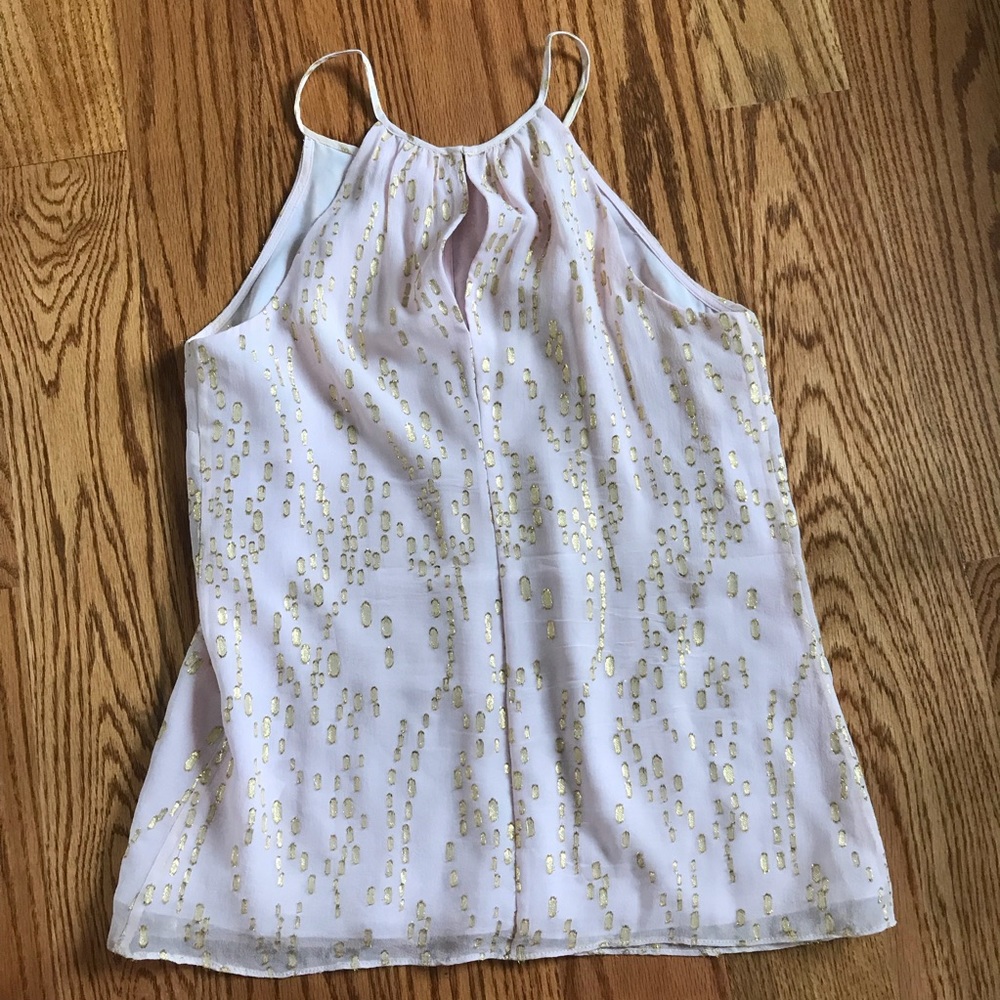 Lilly Pulitzer Jacquard tank top shirt pink XS 00
